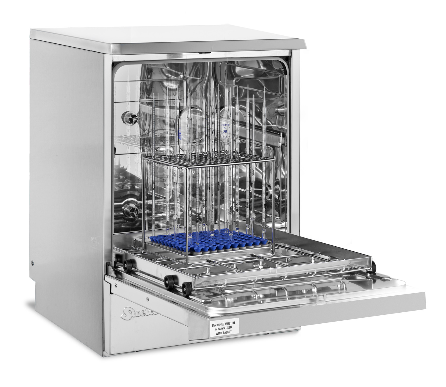 Máy rửa dụng cụ thủy tinh Steelco Lab 500 DRS - Ảnh 11