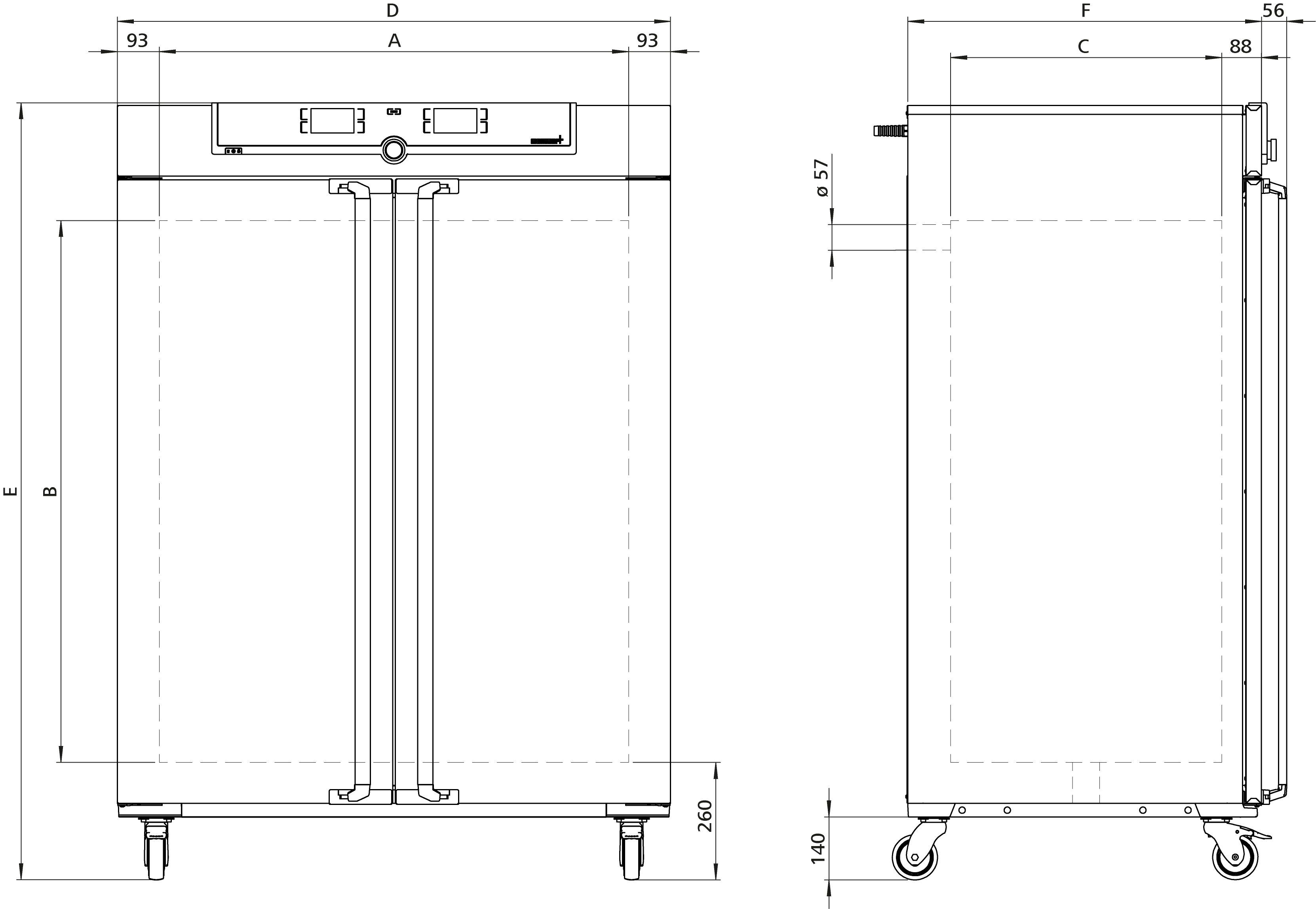 Tủ sấy Memmert UN750plus (đối lưu tự nhiên) - Ảnh 2